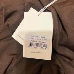 Peppermayo Shawnie Chocolate Dress